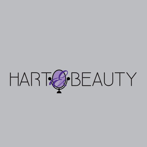 Mirror design with the title 'Logo for a beauty/cosmetics company'