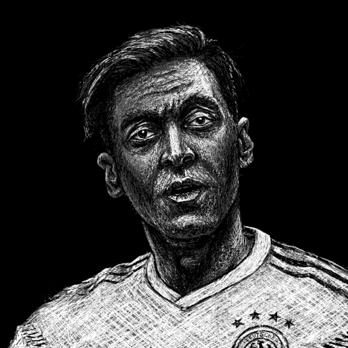Turkey design with the title 'MESUT ÖZIL: GERMAN „SÜNDENBOCK“'