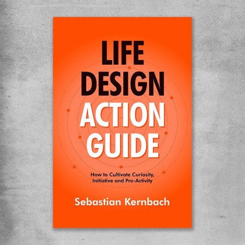 Psychology book cover with the title 'Life Design Action Guide'