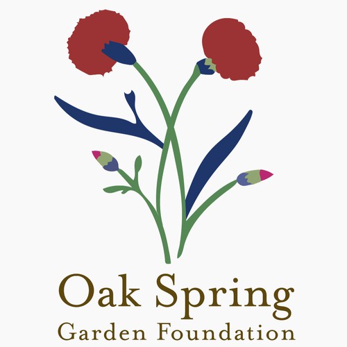 Garden brand with the title 'Logo for a Garden Foundation'