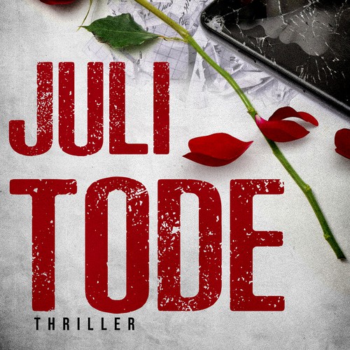 Rose book cover with the title 'Thriller Book Cover'