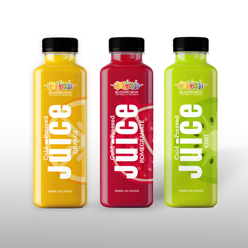 Design professional juice bottle label by Tayebah_iqbal