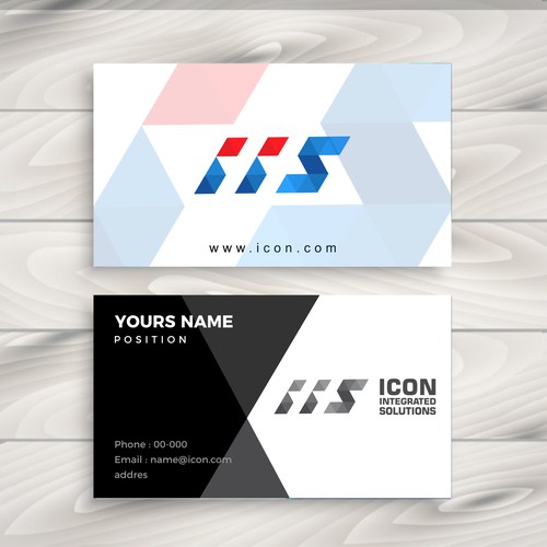 Polygon logo with the title 'Industrial Company Logo Design'