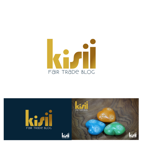 Mid-size enterprise  logo with the title 'Logo design for a Fair Trade Blog'