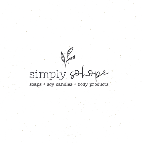 Natural logo with the title 'Simply sohope'