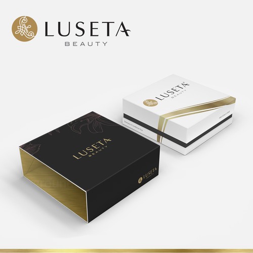 Luxury packaging with the title 'Box '