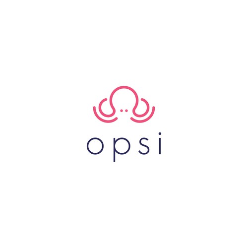 Octopus design with the title 'Simple design for open source software company.'