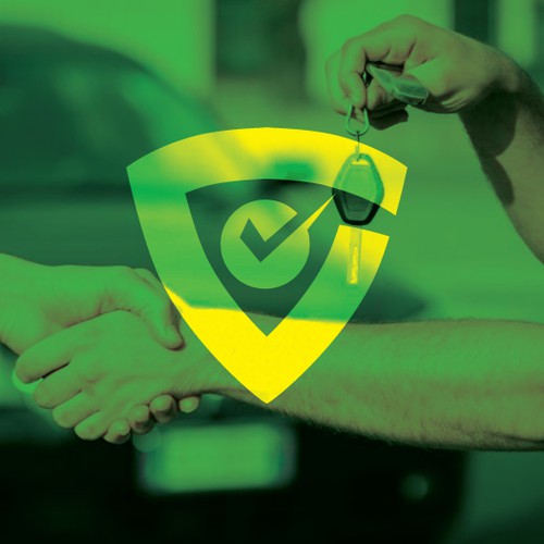 Guard logo with the title 'Car Inspection Logo'