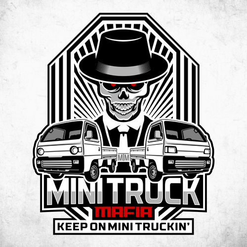 Truck design with the title 'Mini Truck Mafia'