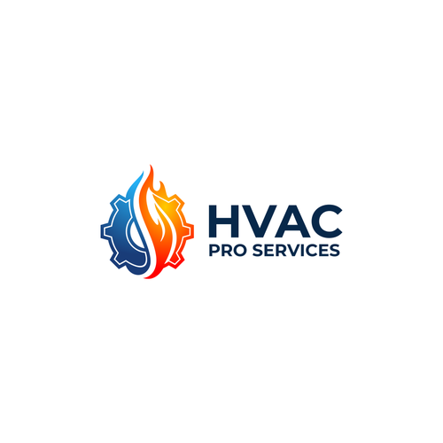 Cooler logo with the title 'HVAC Pro Services'