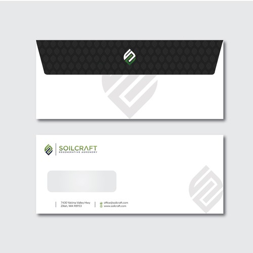 Letterhead design with the title 'Stationary'