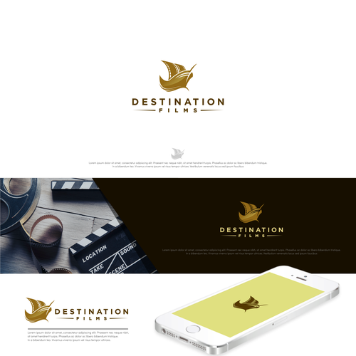 Roll design with the title 'Unique concept for Film Company Logo'