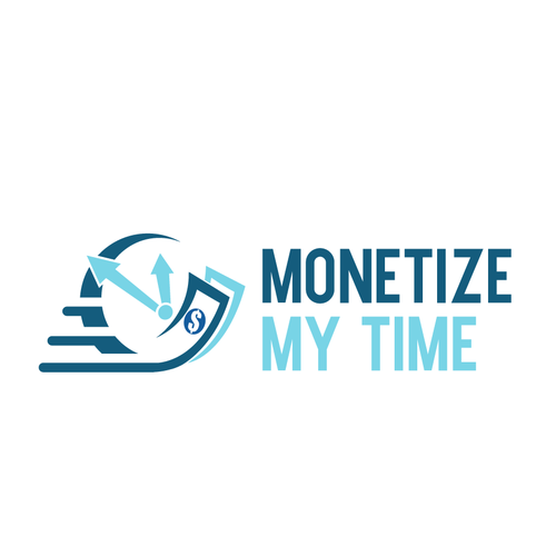 Clock logo with the title 'CLOCK LOGO'