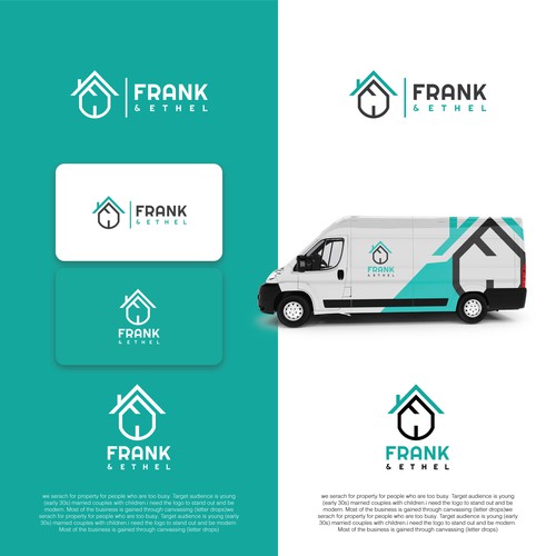 Mortgage brand with the title 'Frank & Ethel'