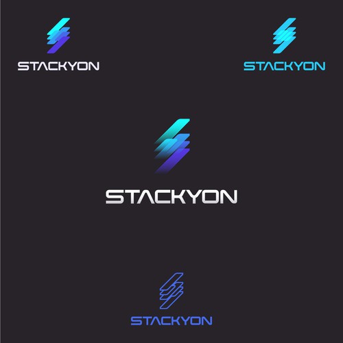 Programmer logo with the title 'STACKYON'