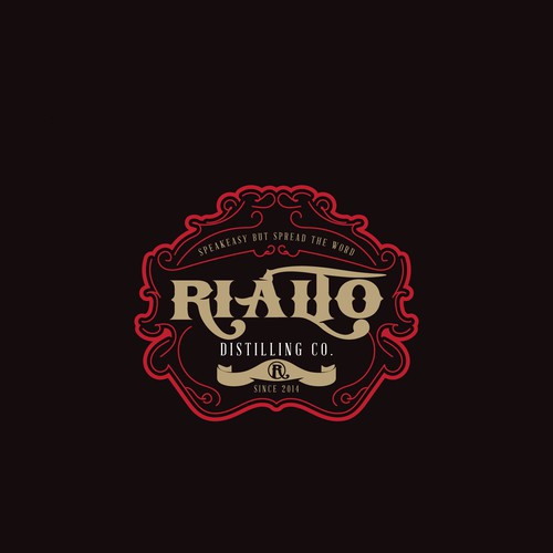 Drink brand with the title 'Rialto'