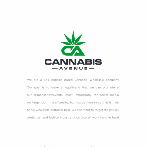 Wholesale design with the title 'Canabis Avenue'