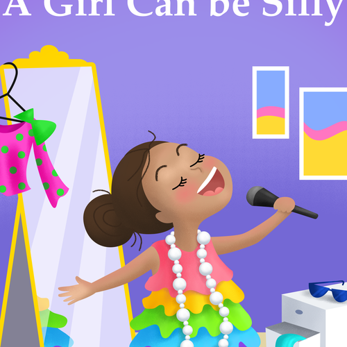 Bright artwork with the title 'Illustration'