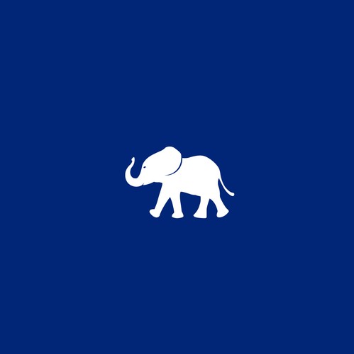 Baby elephant design with the title 'Design a logo for a Luxury Superyacht'