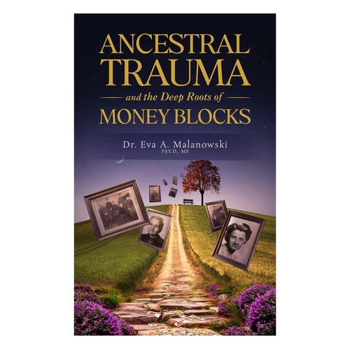 Night book cover with the title 'Book cover art/design'