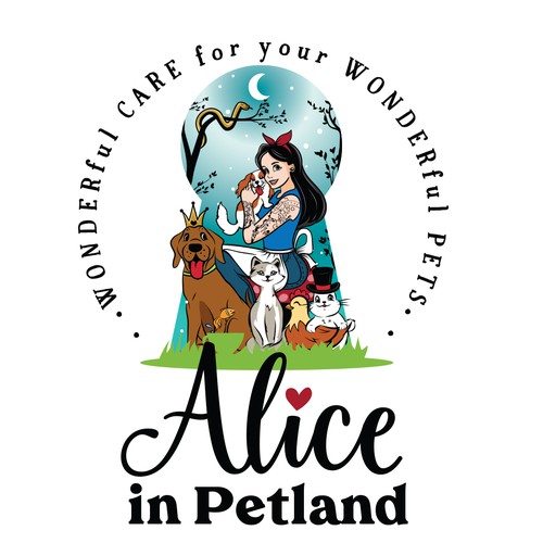 pet sitting logo