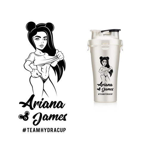 Body design with the title 'Ariana James character'