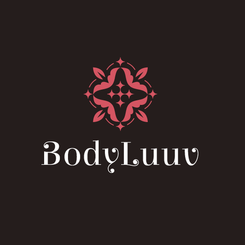 Flower logo with the title 'BodyLuuv'