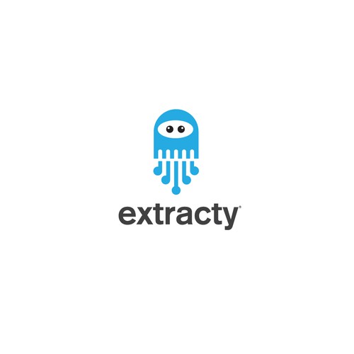 Octopus logo with the title 'extracty'