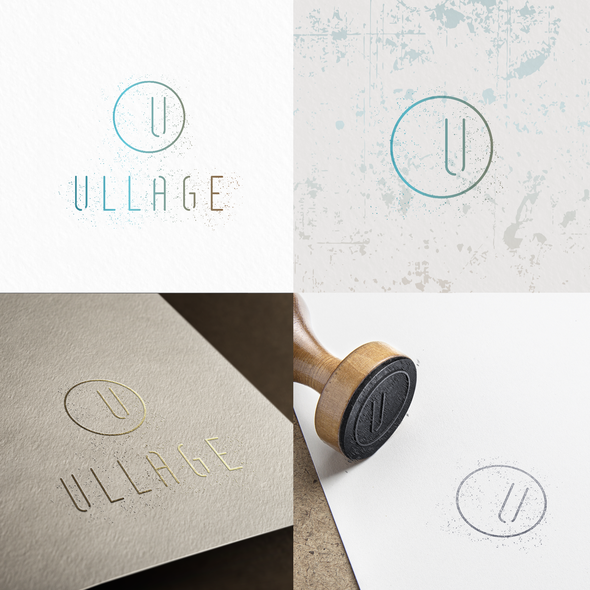 Vino design with the title 'ULLAGE'