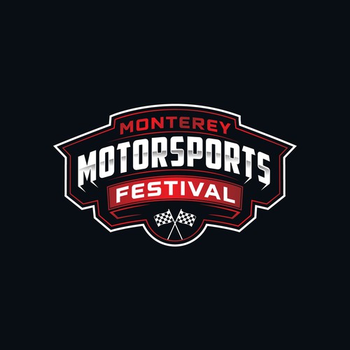 Automotive brand with the title 'Monterey Motorsports Festival'