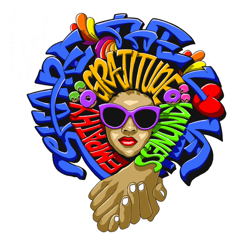 Love artwork with the title 'Full color logo for minority campagne art'