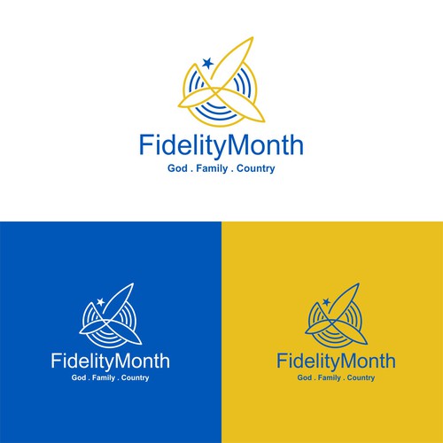 Family business logo with the title 'FIDELITY MONTH'