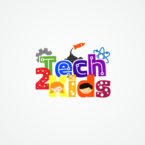 Smile brand with the title 'Playful Design for Tech 2 Kids.'