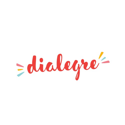 Spanish logo with the title 'Logo for dialegre'