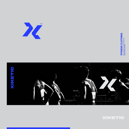 Movement logo with the title 'Xiketic [Fitness clothing brand]'