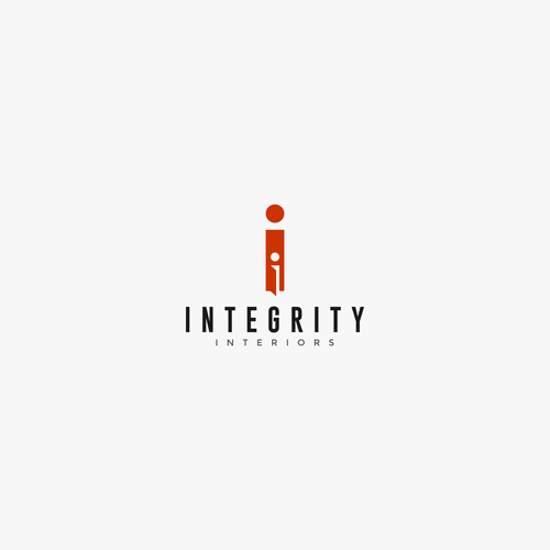Household interior design logo with the title 'Integrity Interiors'