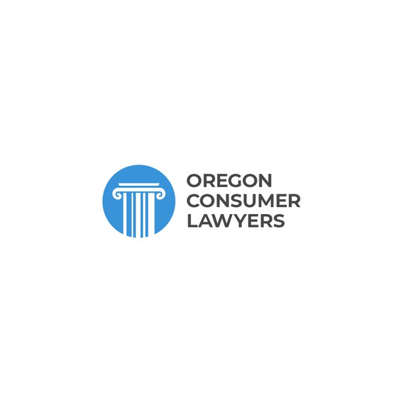 Shopping design with the title 'Logo for Oregon Consumer Lawyers'