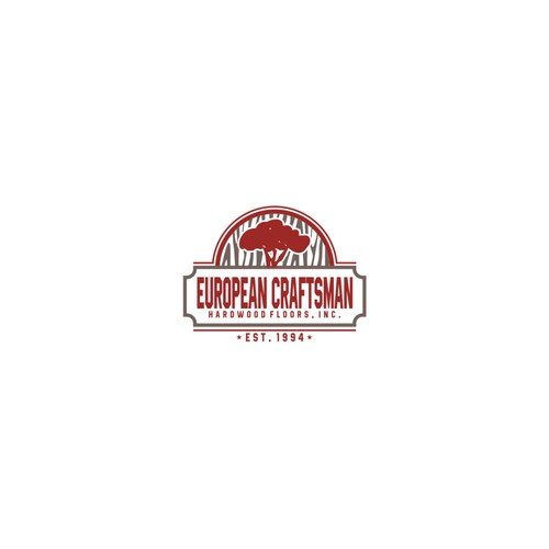 Craftsmanship logo with the title 'Hardwood floor'
