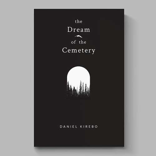 Black book cover with the title 'The Dream of the Cemetery'