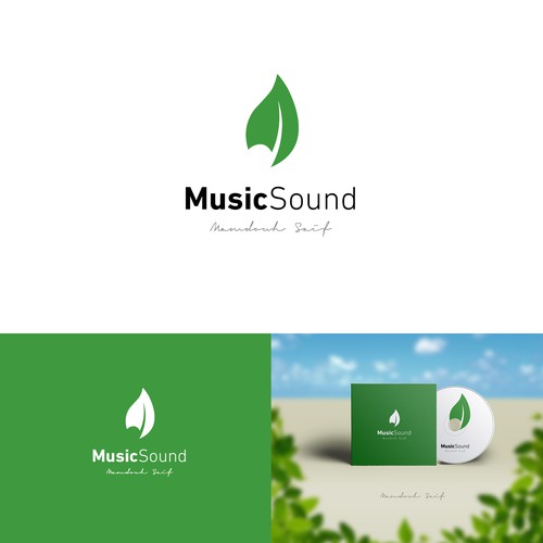 Middle Eastern logo with the title 'Music company logo'