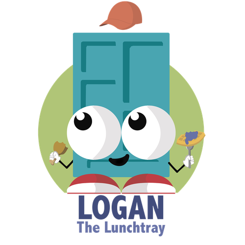 Cafeteria design with the title 'CARTOON PROPOSAL '