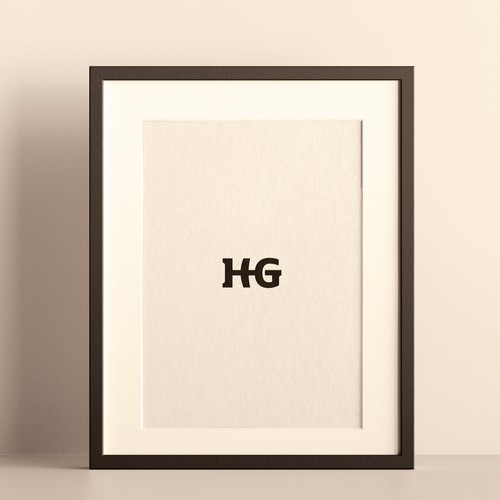 Letter brand with the title 'HG Logo'