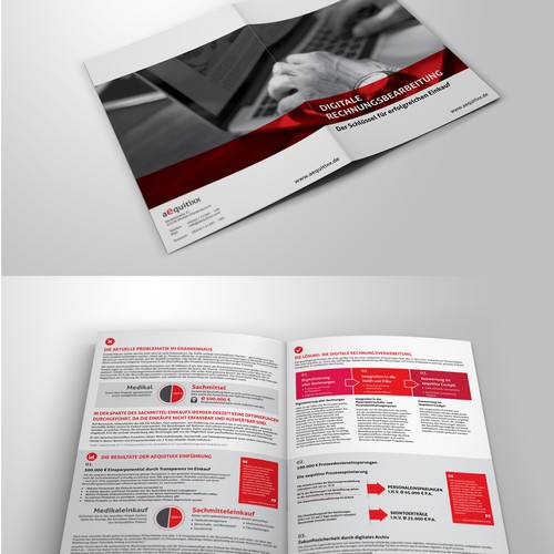 A4 design with the title 'Brochure Design'