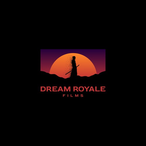 Cinema design with the title 'Dream Royale Films Logo'