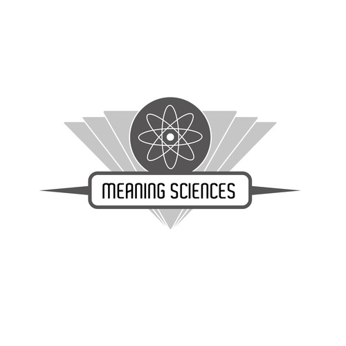 Scientific design with the title 'Meaning Sciences Logo'