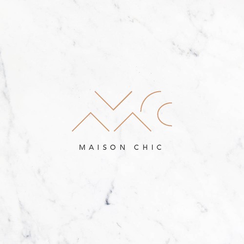 Chic logo with the title 'Sleek Logo Design for Maison Chic'