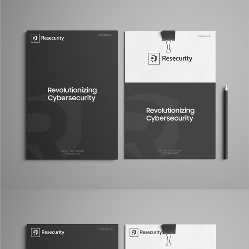 Folder design with the title 'Microsoft Office Design'