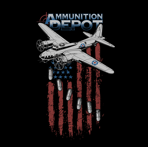Design with the title 'Ammunition Depot'