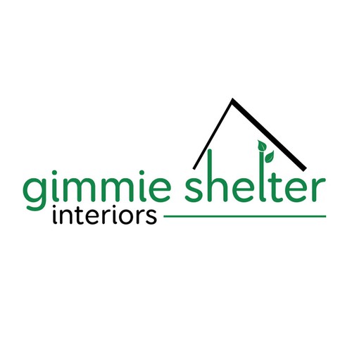 Interior design brand with the title 'Logo for an interior design, art consultation and landscape company'