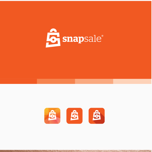Camera logo with the title 'Logo for Snapsale'